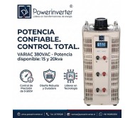 VARIAC 0-430VAC/20000VA TRIFASICO 380VAC